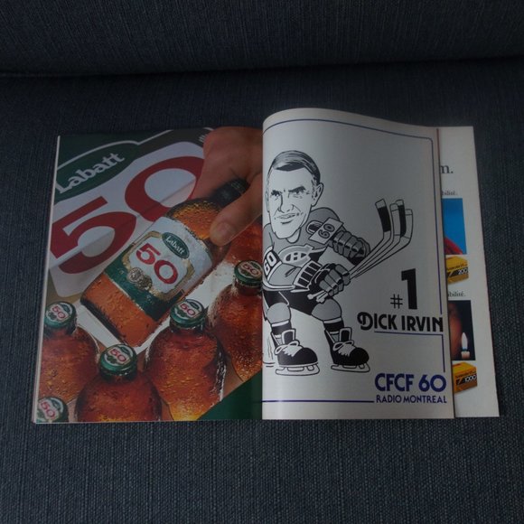 Les Canadiens Special Edition Blues de StLouis Canadiens de Montreal Dec 13 1983 - Picture 11 of 16